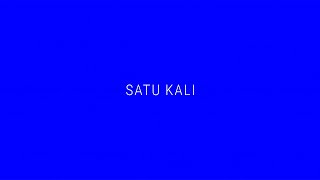 TULUS  Satu Kali Official Lyric Video [upl. by Cathlene]