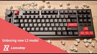 Unboxing new Lemokey L3 keyboard [upl. by Carolee699]