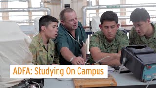 ADFA Studying On Campus [upl. by Bald]