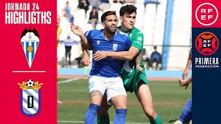 Resumen PrimeraFederación  UD Melilla 02 CD Alcoyano  Jornada 24 Grupo 2 [upl. by Fianna222]