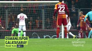 Osmanlıspor  Galatasaray  18122016  1900 [upl. by Ainafets]