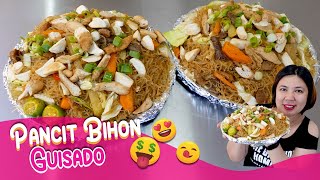 PANCIT BIHON GUISADO Recipe for Business with Costing [upl. by Ivatts568]