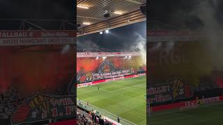 UNION BERLIN mit PYROSHOW FC Union Berlin  SC Freiburg FCUSCF Union UnionBerlin SCFreiburg [upl. by Haduj]