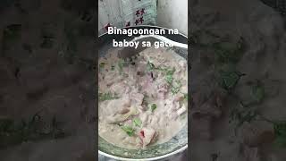 my version of binagoongan na baboy sa gata [upl. by Eimat]