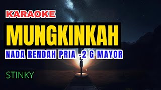 Stinky  Mungkinkah Karaoke Lower Key Nada Rendah 2 G mayor [upl. by Barnet]