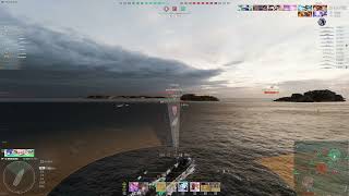 World of Warships Ultimate Challenge IJN Minegumo 218 Max Torpedo Hit in 1 Round 73rd  5 hit [upl. by Anilem]