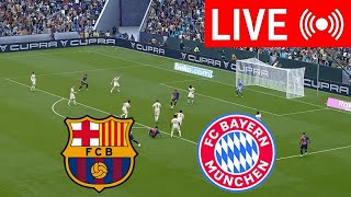 🔴LIVE  Barcelona vs Bayern Munich  Champions league 2024 Match Live Now [upl. by Sidnala481]