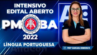 Concurso PM BA 2022  Intensivo Edital Aberto Língua Portuguesa  Black Friday AlfaCon [upl. by Nnaassilem41]