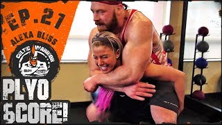 Alexa Bliss Plyo amp Core  Ep21 Workout [upl. by Orlantha]