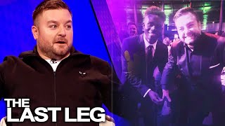 “Lads I’m Done” Alex Brooker Meets His Hero  The Last Leg [upl. by Udale]