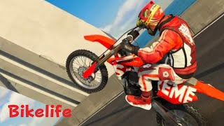 THE CREW MOTORFEST Bikelife Honda CRF450 Supreme Edition wheeling thru the New map expansion [upl. by Ilojne96]