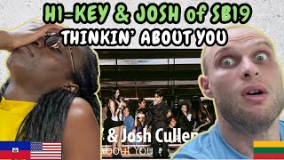 REACTION TO H1KEY amp Josh Cullen SB19  Thinkin’ About You Live at 2024 ROUND FESTIVAL [upl. by Sille]