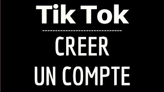 CREER compte TIK TOK MUSICALLY comment installer Tik Tok Musically [upl. by Ahsilahs18]