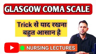 Glasgow coma scale by trick in hindi  glasgow coma scale assessment  gcs scale scoring  GCSP [upl. by Kilam634]