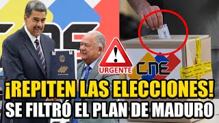 🚨¡MADURO QUIERE REPETIR LAS ELECCIONES SE FILTRÓ SU PLAN CON DETALLES INSÓLITOS  BREAK POINT [upl. by Tolland]