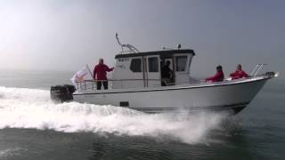 Botnia Targa 27 GT Test  un bateau de légende solide stable et performant [upl. by Teews]