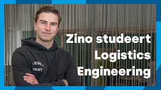 Logistics Engineering Zino vertelt over de verschillende vakken  HZ University of Applied Sciences [upl. by Erde]