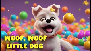 Woof woof little dog  Nursery Rhymes amp Kids Songs  New Rhyme [upl. by Weikert679]