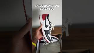 Air Jordan 1 Low Black Toe 🔥sneakers todayskicks kicksoftheday kicksonfire fyp [upl. by Pedaiah338]