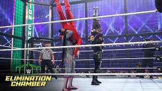 Belair and Ripley show off incredible strength WWE Elimination Chamber 2022 WWE Network Exclusive [upl. by Latoyia]