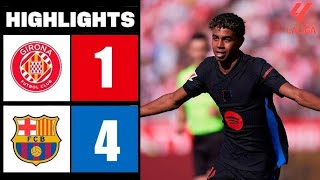 Girona vs Barcelona 14 Highlights  La Liga 2425 [upl. by Piggy429]