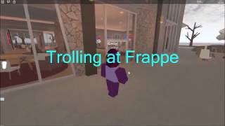 TEXT TO SPEECH TROLLING IN FRAPPE 1  ROBLOX [upl. by Aelsel]