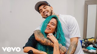 KAROL G ft Anuel AA  Reconstruirme Music Video [upl. by Thesda]