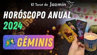 Horóscopo Anual 2024 gemini  No fue tu año pero el 24 lo será 👍 Regresan amores del pasado ❤️ [upl. by Ennayd]