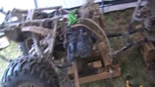 2 Seater Go Kart Built From ATV Part 2 [upl. by Marsha]