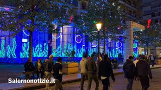 Luci D’Artista 20182019 inaugurazione e tour tra le piazze [upl. by Grantham106]