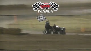 Lawn Mower Open Main Barona Speedway 10122024 [upl. by Zenda272]