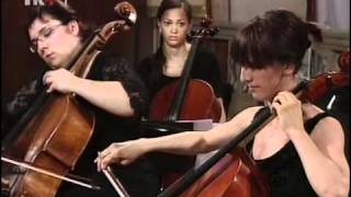 Bach Brandenburg Concerto 6 arr for Cello Ensemble Part 2 [upl. by Clawson]