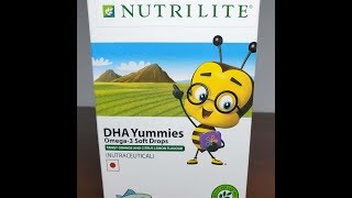 Nutrilite DHA Yummies Omega 3 Amway India [upl. by Bradford515]