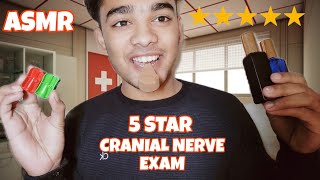 quotASMR 5Star Cranial Nerve Exam ✨🧠  Tingles Relaxation amp Soft Spokes 👂💆‍♂️🔍quot [upl. by Afihtan]