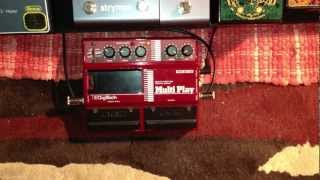 Digitech PDS 2020 Multi Play functions other than looping [upl. by Ellesor]