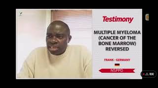 Multiple Myeloma  Cancer of the Bone Marrow Reversed by🔥 nsppdtestimony jerryeze cancerhealing [upl. by Syd]