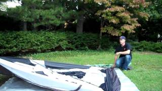 How to set up a 6 man tent [upl. by Kirbie]