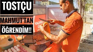 TOSTÇU MAHMUT TAN ÖĞRENDİM DEDİ  Ütü Tost  Adana Sokak Lezzetleri [upl. by Ordnasil]