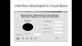 Microcontroller Based Anesthesia Injector Project PPT [upl. by Sundstrom879]