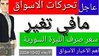 سعر الدولار في سوريا اليوم الاربعاء سعر الذهب في سوريا وسعر صرف الليرة السورية [upl. by Cordell]