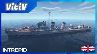 HMS Intrepid D10  Iclass Destroyer  Minecraft [upl. by Hnao955]