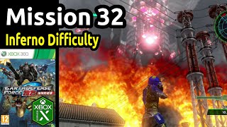 Earth Defense Force 2025  Mission 32  Inferno Difficulty  Solo Ranger  Xbox 360Xbox Series X [upl. by Lura]