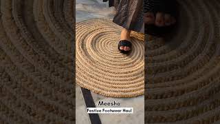 Festival footwear on meesho footwear shorts festivalspecial youtubeshort [upl. by Dosh]