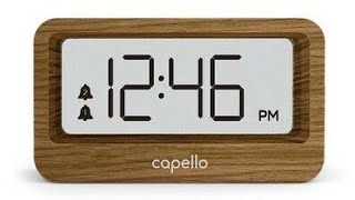 ⏰📱🔋Battery amp SetupCapello Windows Clock with USB ChargerModel CA30 [upl. by Konstantine724]