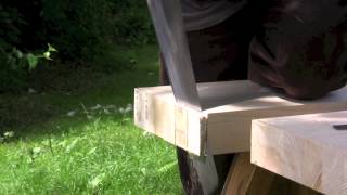 How to build a workbench  Part 3 Cross cutting the top  Paul Sellers [upl. by Sybille788]