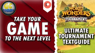 Get an advantage Ultimate Tourney guides Exp amp Mas  World Wonders Tournament Golf Clash [upl. by Ahsitram]