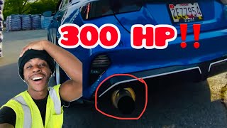 2022 Kia forte GT custom exhaust  Road to 300 hp [upl. by Norabel699]