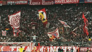 FC Bayern Fans Südkurve München beim 43 Sieg vs Manchester United I Champions League September 23 [upl. by Erual31]