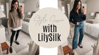 How To Style Silk Shirts and Cashmere Sweaters  With Lilysilk [upl. by Gerrilee717]