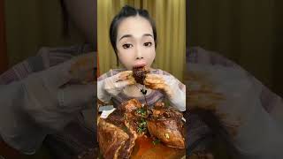 Braised pork asmr mukbang short [upl. by Rim]